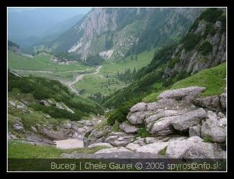 Rumunsko | Bucegi (Bu?egi) | Cheile Gaurei (tiesňava Gaura)