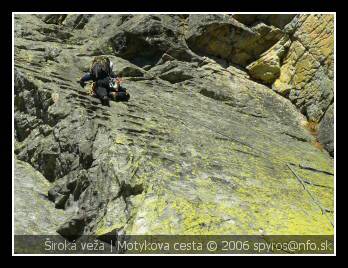 Vysoké Tatry | Široká veža | Južná stena