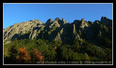 Vysoké Tatry | Veľká Studená dolina | Veľký a Malý kostol